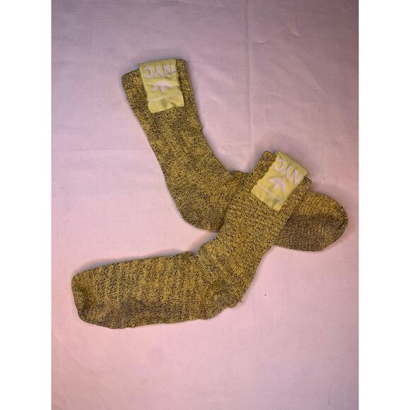Men's Unisex RARE yellow Adidas Alexander Wang Socks - Picture 2 of 4